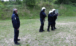 Ćwiczenia policjantów