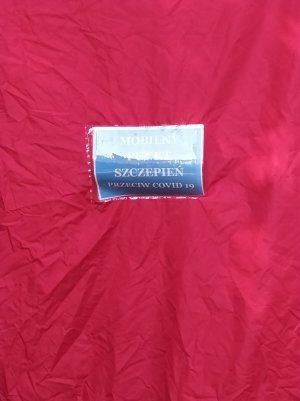 Mobilny punkt szczepień na covid-19